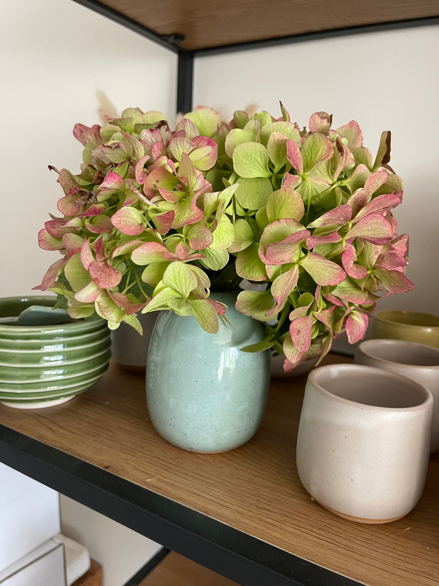 Sea Green Bud Vases