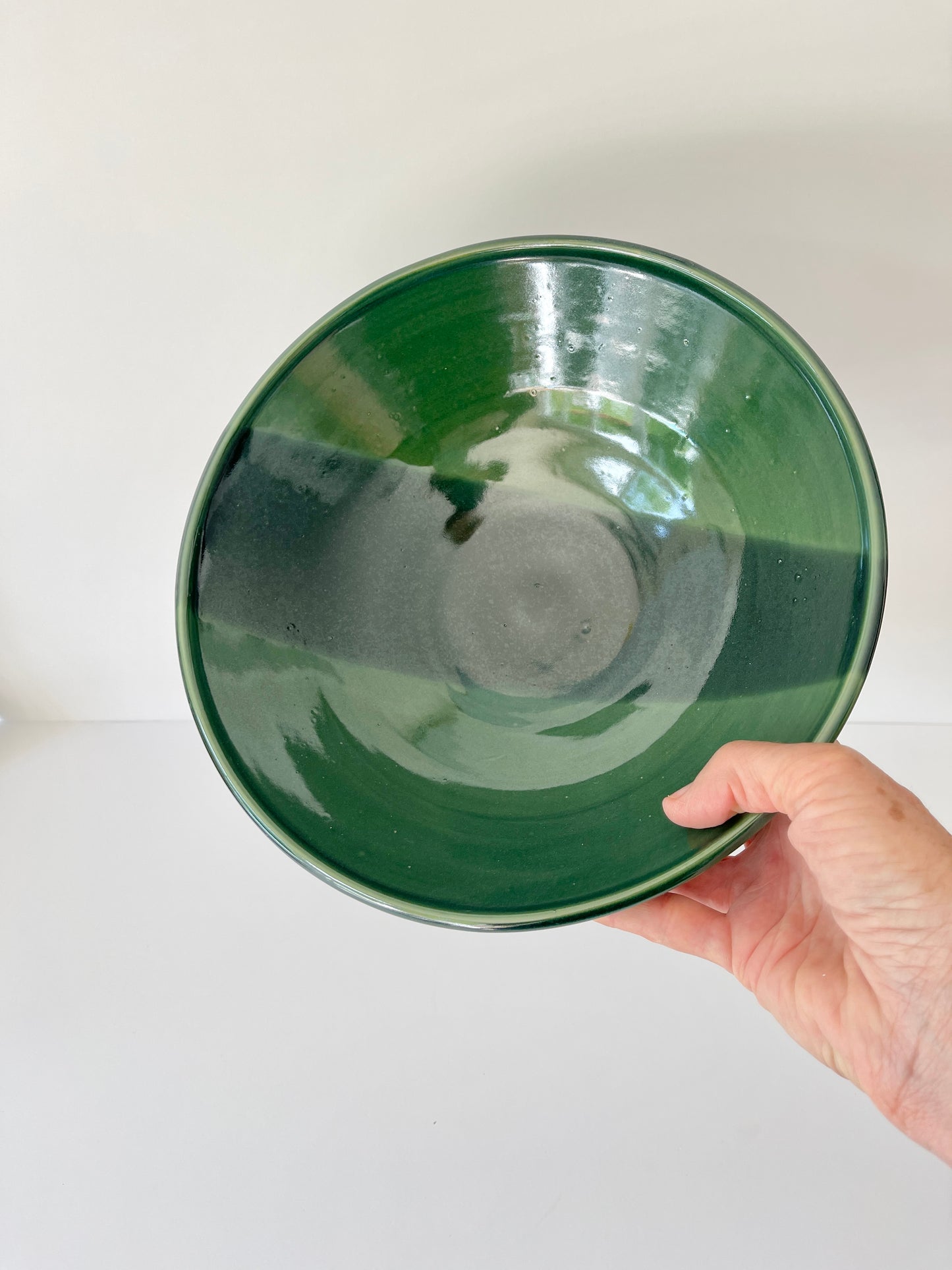 Large Green Serving Bowl Sale Item