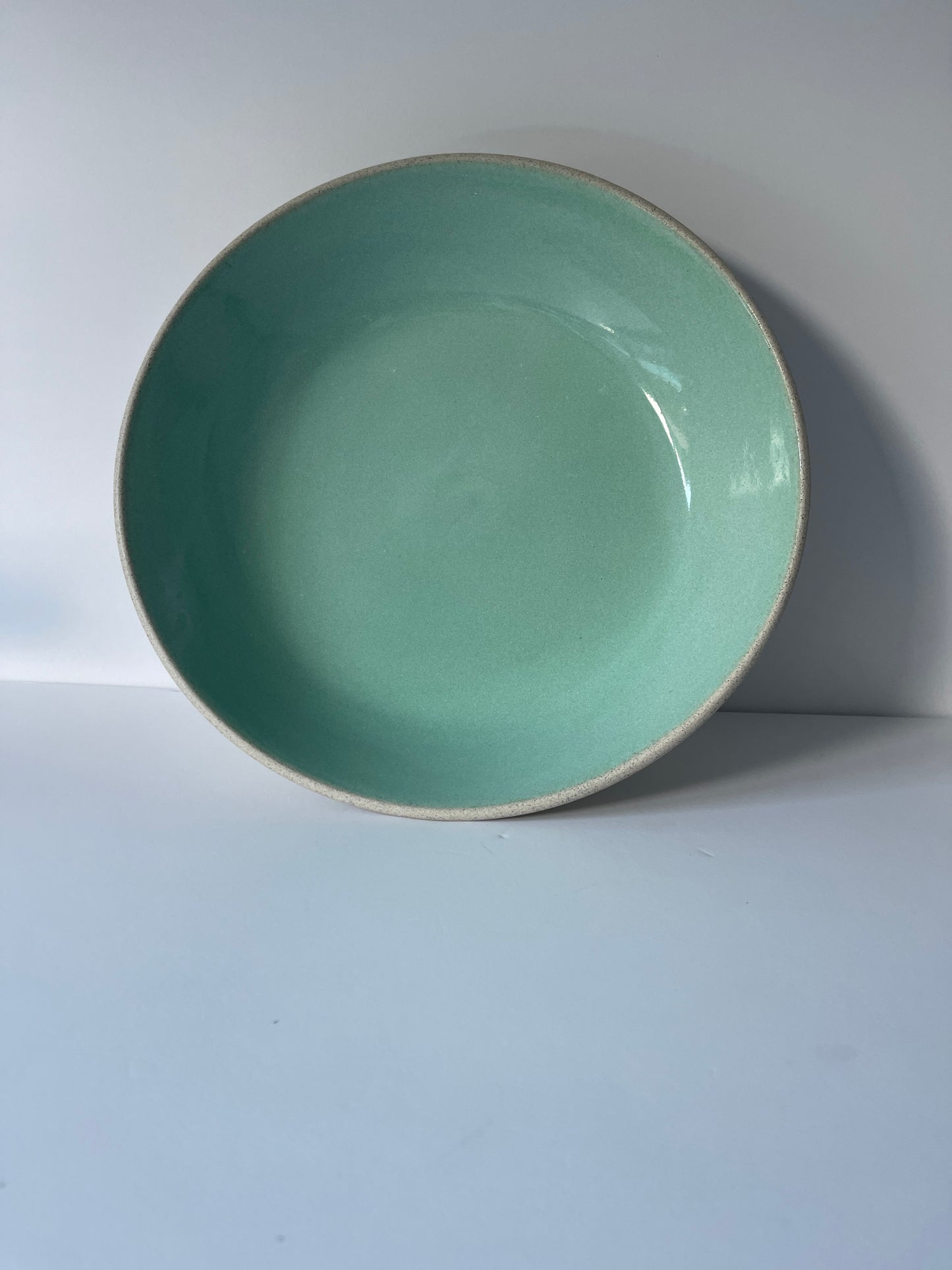 Sea Green Flared Serving Bowl