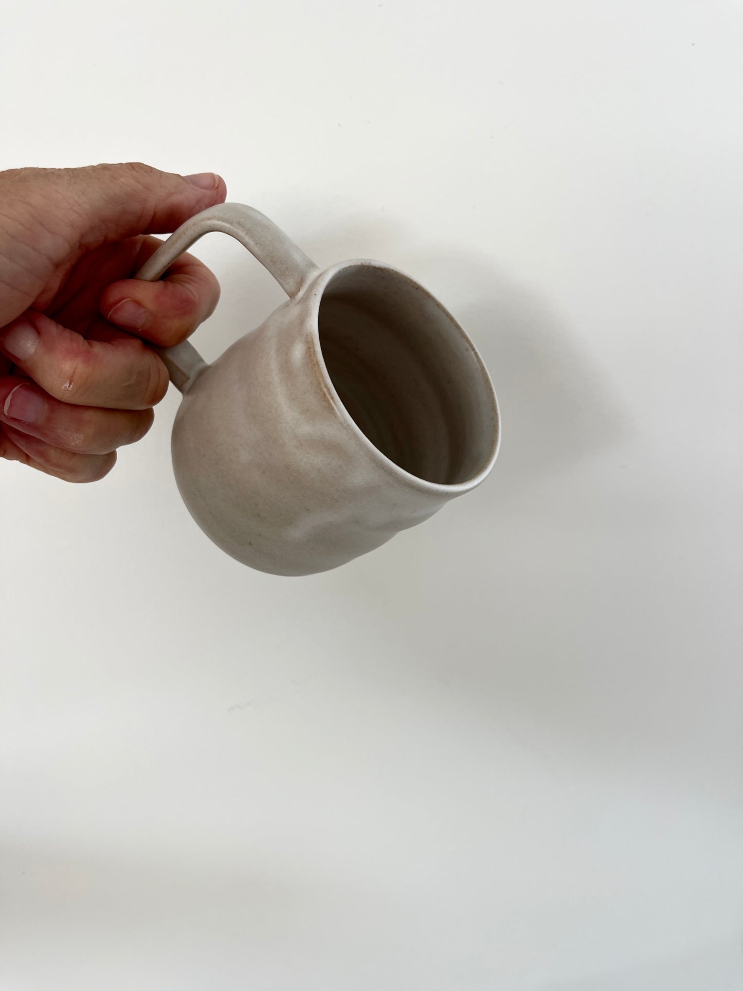 The Vanilla Bean Square Handle Mug