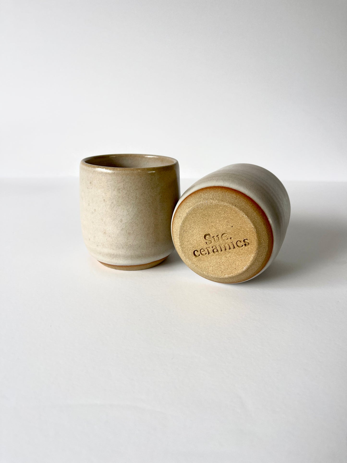 The Vanilla Bean Espresso Tumbler / Handmade Ceramics by Sue / Buy Online NZ