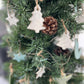 Ceramic Christmas Tree Decorations / Handmade Ceramics by Sue / Buy Online NZ