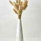White Pillar Vase