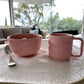Hot Pink Bowl & Mug Set