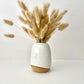 White Speckled Bud Vase no 2