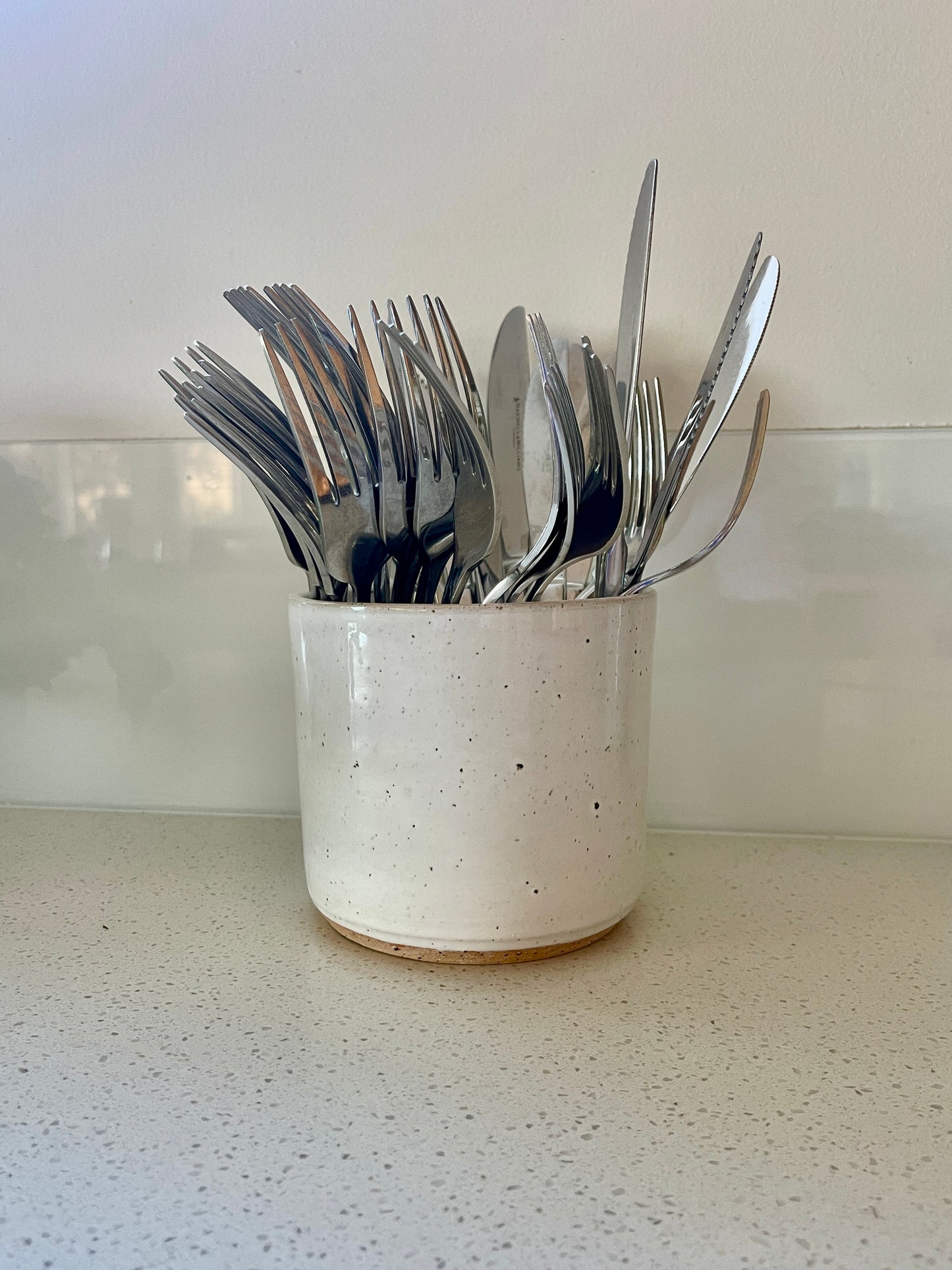 Herb Pot in White