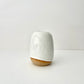 White Speckled Bud Vase no 2