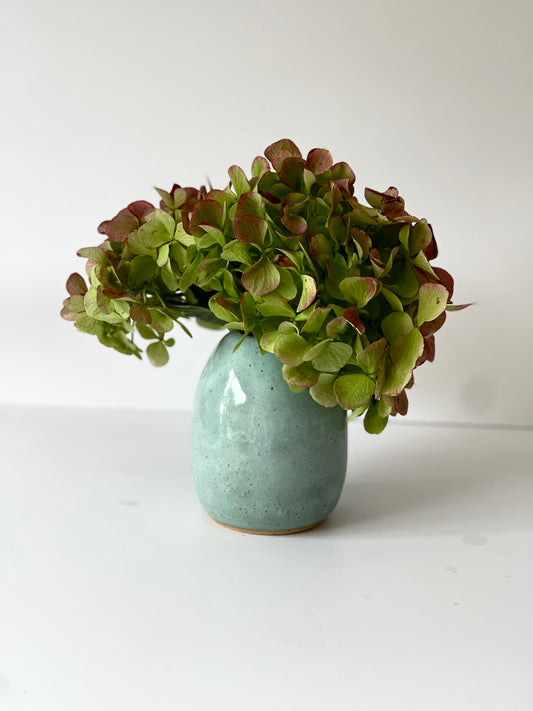 Sea Green Bud Vases