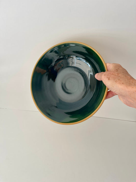 Green Bowl with flare