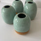 Sea Green Bud Vases